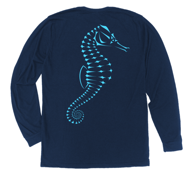 Seahorse Long Sleeve Tee – Shark Zen
