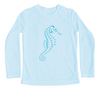 Seahorse Toddler Long Sleeve UPF Sun Shirt