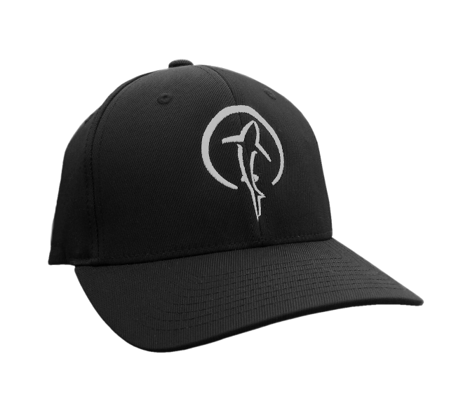 Shark Hat - Cool Black Shark Zen Flexfit Cap