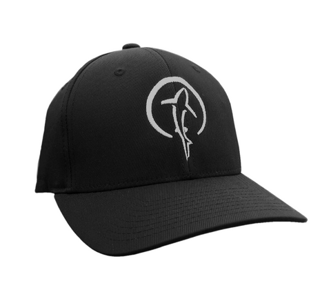 Shark Hat - Cool Black Shark Zen Flexfit Cap