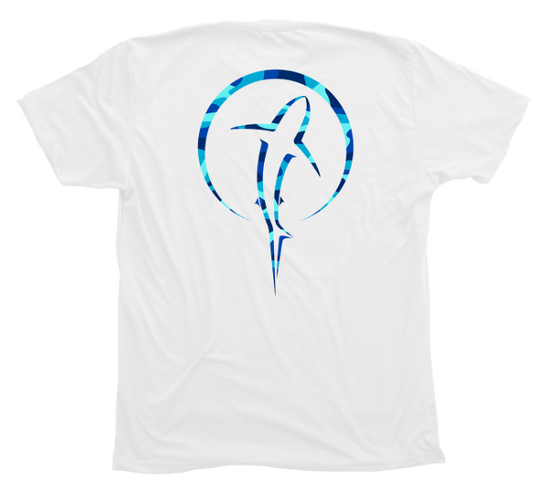 Loggerhead Sea Turtle T-Shirt [Water Camo] - Shark Zen