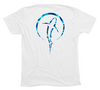 Shark T-Shirt | Water Camo Shark Zen Symbol Short Sleeve Shirt