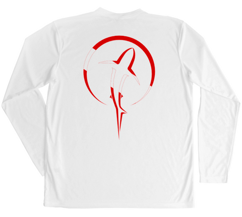 Shark Dive Flag Swim Shirt