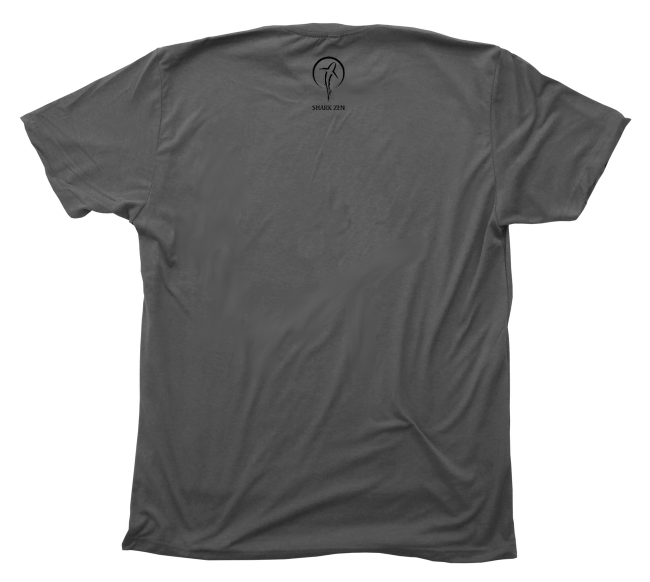Tiger Shark Zen Shirt - Grey - Back
