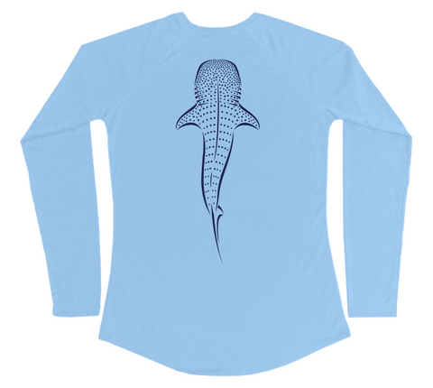 Scuba Diving Shirt for Women | Sun Protective Whale Shark Shirt
