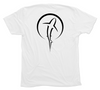 White Shark T-Shirt - Cool Shark Zen Symbol Shirt