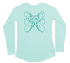 UV Beach Shirt | Ladies Long Sleeve Octopus Up To UPF 50