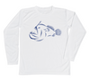 Anglerfish Long Sleeve Kids Sun Protection Swim Shirt