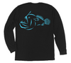 Anglerfish Long Sleeve T-Shirt Build-A-Shirt (Back / BL)