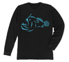 Anglerfish Long Sleeve T-Shirt Build-A-Shirt (Front / BL)