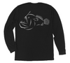 Anglerfish Long Sleeve T-Shirt Build-A-Shirt (Back / BL)
