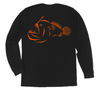 Anglerfish Long Sleeve T-Shirt Build-A-Shirt (Back / BL)
