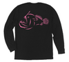 Anglerfish Long Sleeve T-Shirt Build-A-Shirt (Back / BL)