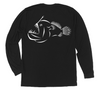 Anglerfish Long Sleeve T-Shirt Build-A-Shirt (Back / BL)