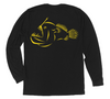 Anglerfish Long Sleeve T-Shirt Build-A-Shirt (Back / BL)