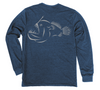 Anglerfish Long Sleeve T-Shirt Build-A-Shirt (Back / NH)