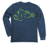 Anglerfish Long Sleeve T-Shirt Build-A-Shirt (Back / NH)