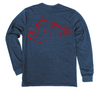 Anglerfish Long Sleeve T-Shirt Build-A-Shirt (Back / NH)