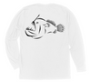 Anglerfish Long Sleeve T-Shirt Build-A-Shirt (Back / WH)