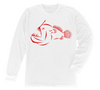 Anglerfish Long Sleeve T-Shirt Build-A-Shirt (Front / WH)