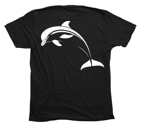 Dolphin T-Shirt Build-A-Shirt (Back / BL)