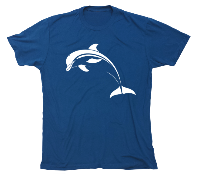 Dolphin T-Shirt Build-A-Shirt (Front CO) – Shark Zen