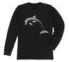 Dolphin Long Sleeve T-Shirt Build-A-Shirt (Front / BL)