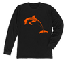 Dolphin Long Sleeve T-Shirt Build-A-Shirt (Front / BL)