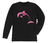 Dolphin Long Sleeve T-Shirt Build-A-Shirt (Front / BL)
