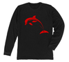 Dolphin Long Sleeve T-Shirt Build-A-Shirt (Front / BL)