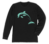 Dolphin Long Sleeve T-Shirt Build-A-Shirt (Front / BL)