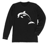 Dolphin Long Sleeve T-Shirt Build-A-Shirt (Front / BL)