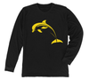 Dolphin Long Sleeve T-Shirt Build-A-Shirt (Front / BL)