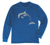 Dolphin Long Sleeve T-Shirt Build-A-Shirt (Front / CH)
