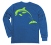 Dolphin Long Sleeve T-Shirt Build-A-Shirt (Back / CH)