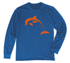 Dolphin Long Sleeve T-Shirt Build-A-Shirt (Front / CH)