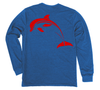 Dolphin Long Sleeve T-Shirt Build-A-Shirt (Back / CH)