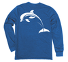 Dolphin Long Sleeve T-Shirt Build-A-Shirt (Back / CH)