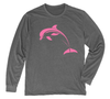 Dolphin Long Sleeve T-Shirt Build-A-Shirt (Front / HT)
