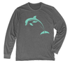 Dolphin Long Sleeve T-Shirt Build-A-Shirt (Front / HT)