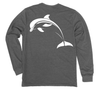 Dolphin Long Sleeve T-Shirt Build-A-Shirt (Back / HT)