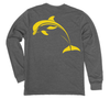 Dolphin Long Sleeve T-Shirt Build-A-Shirt (Back / HT)