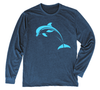 Dolphin Long Sleeve T-Shirt Build-A-Shirt (Front / NH)
