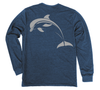 Dolphin Long Sleeve T-Shirt Build-A-Shirt (Back / NH)