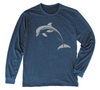 Dolphin Long Sleeve T-Shirt Build-A-Shirt (Front / NH)