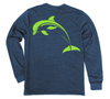 Dolphin Long Sleeve T-Shirt Build-A-Shirt (Back / NH)