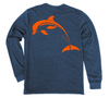 Dolphin Long Sleeve T-Shirt Build-A-Shirt (Back / NH)