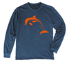 Dolphin Long Sleeve T-Shirt Build-A-Shirt (Front / NH)