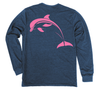 Dolphin Long Sleeve T-Shirt Build-A-Shirt (Back / NH)