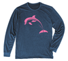 Dolphin Long Sleeve T-Shirt Build-A-Shirt (Front / NH)